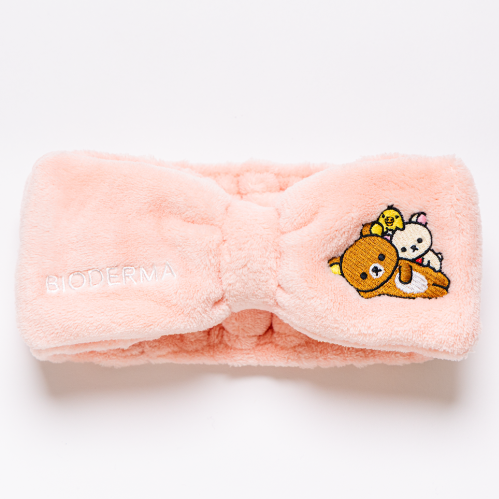 【数量限定】ビオデルマ サンシビオ H2O × リラックマ オリジナル ヘアバンド セット