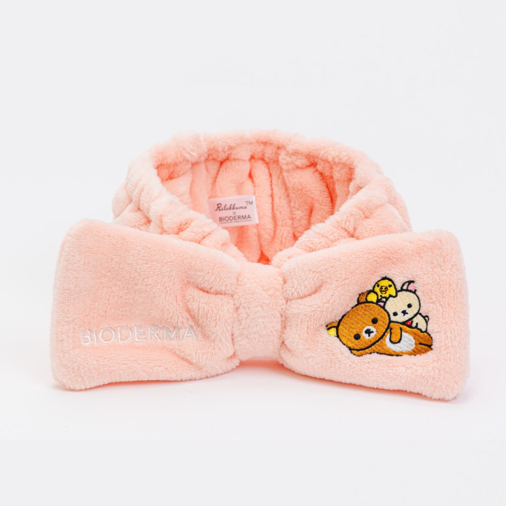 【数量限定】ビオデルマ サンシビオ H2O × リラックマ オリジナル ヘアバンド セット