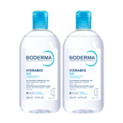 ビオデルマ イドラビオ H2O 500mL 2本セット ＜洗顔/クレンジングウォーター＞