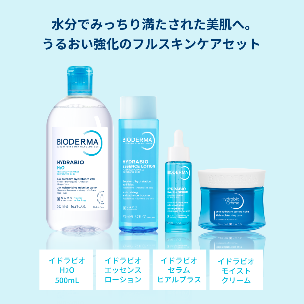 ビオデルマ イドラビオ 落として満たす うるおいフルお得セット