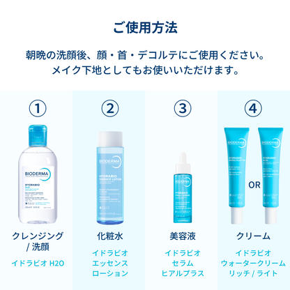 ビオデルマ イドラビオ ウォータークリーム ＜保湿クリーム・化粧下地＞